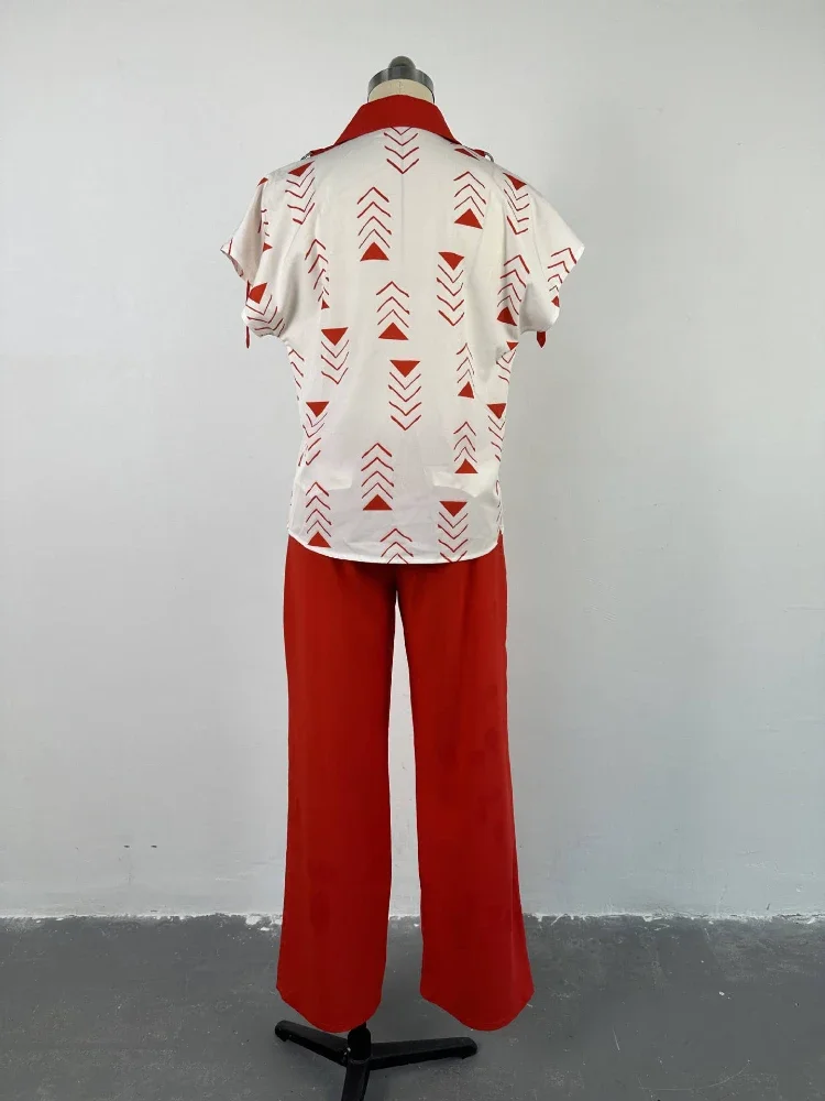 Ueteey комплекты брюк из двух предметов модная одежда женская футболка с коротким