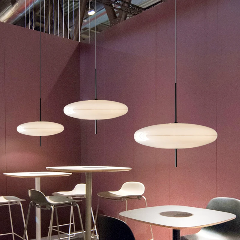 

Italy Designer Model 2065 Led Acrylic Pendant Light Villa Dining Room Kitchen Hanging UFO Lamp Suspension Industrial Luminaire