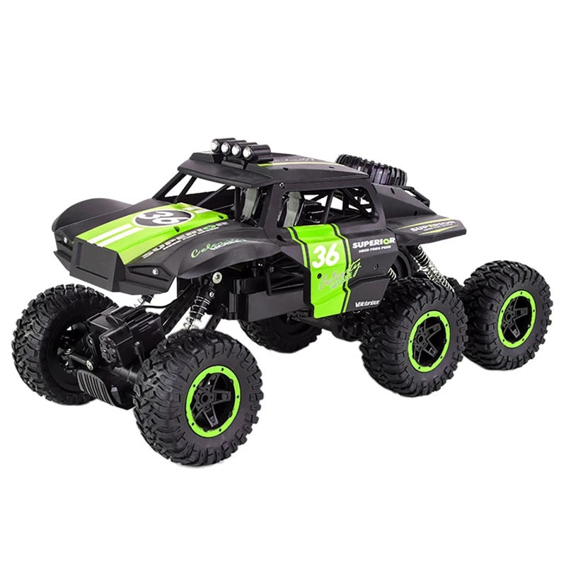 

1:10 Q101 Rc Car Six-Wheel Drive Climbing Remote Control Wireless Bigfoot Outdoor Vehicle Toy for Children