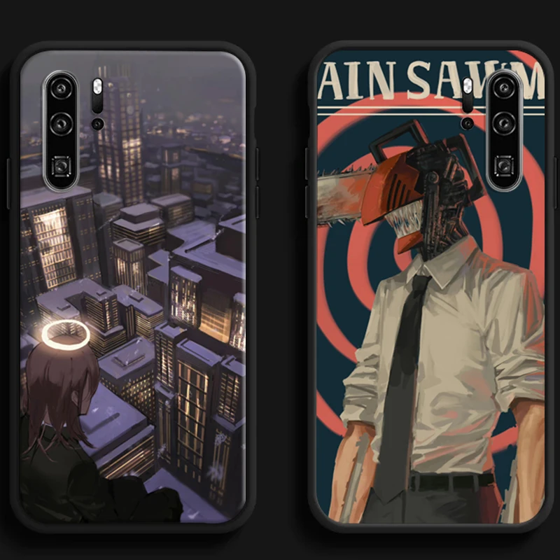 

Chainsaw Man Denji Phone Cases For Huawei Honor Y6 Y7 2019 Y9 2018 Y9 Prime 2019 Y9 2019 Y9A Coque Soft TPU Carcasa Funda