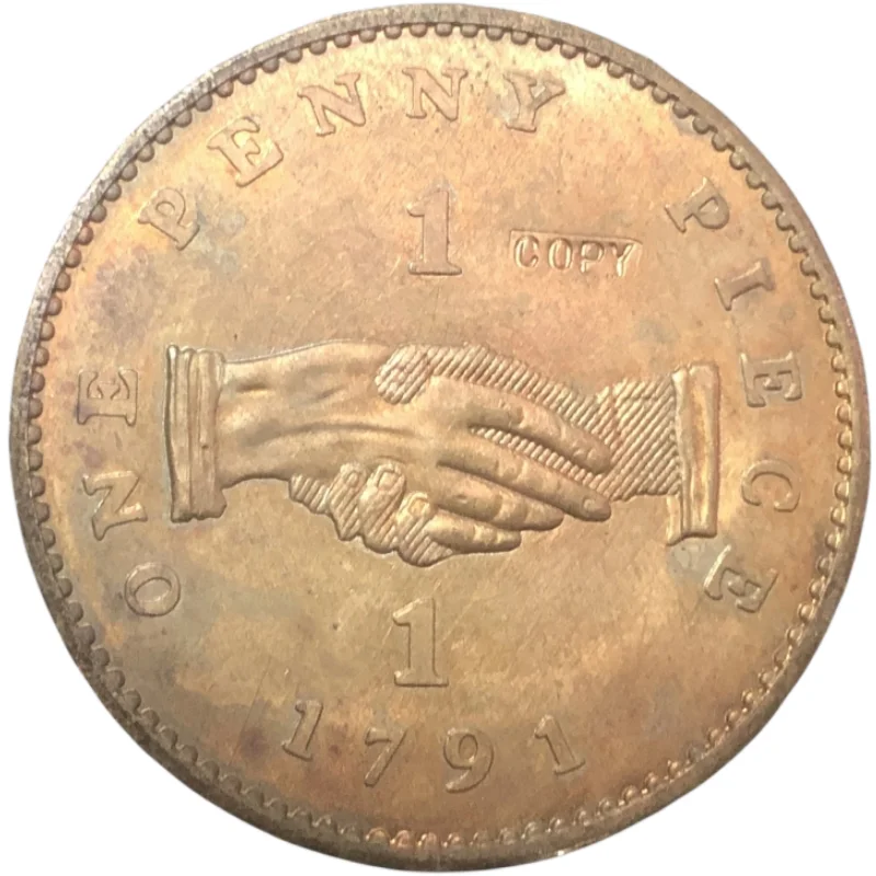 

Медная монета Sierra Leone 1 Cent 1791 года
