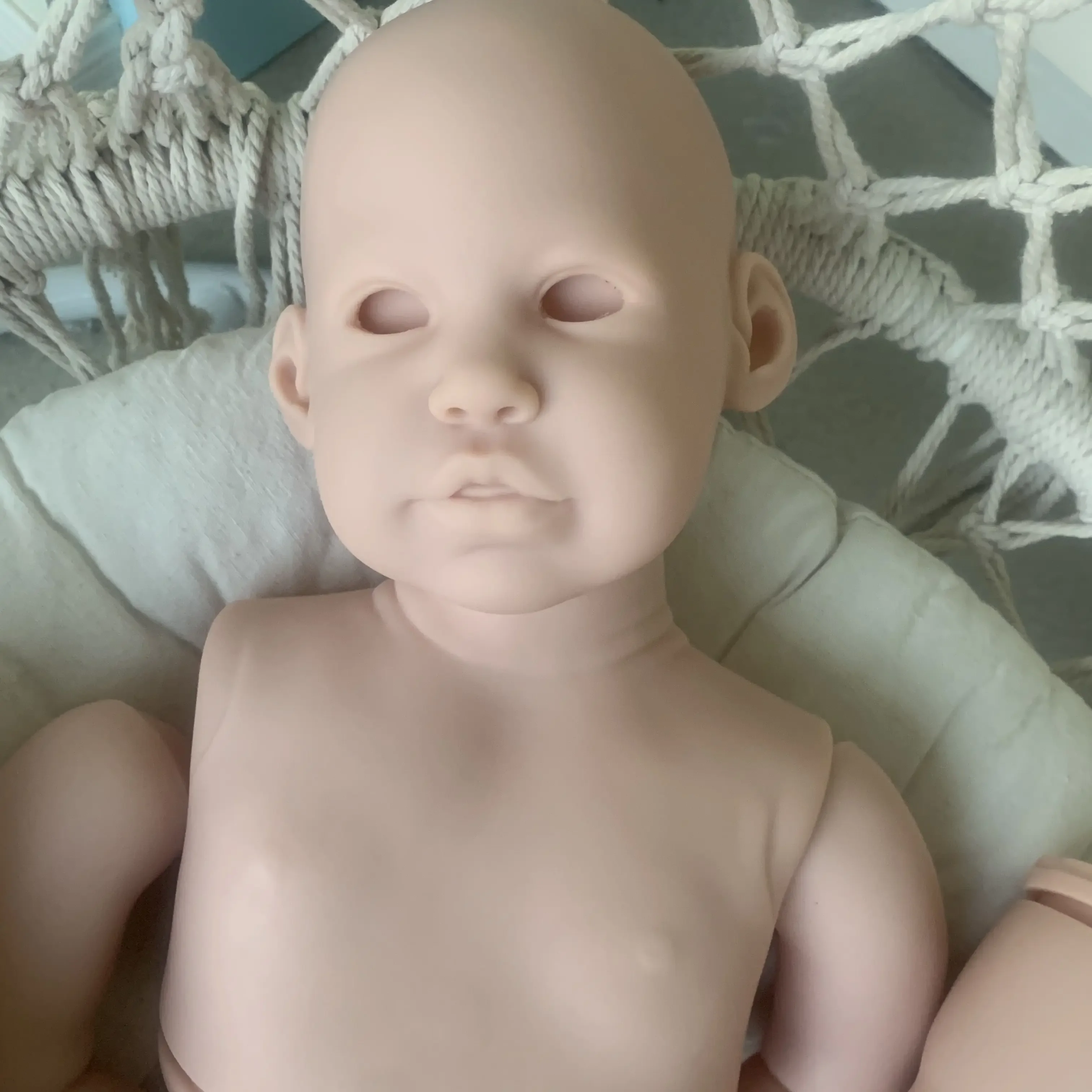 SINO-BB 29-дюймовый комплект пустых кукол Reborn Linh Life настоящий размер для малышей