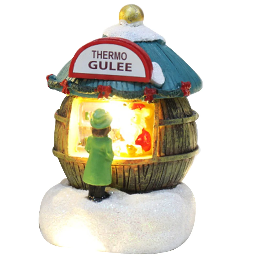 

Christmas Decorative Night Light Xmas Village Lamp Christmas Table Decoration