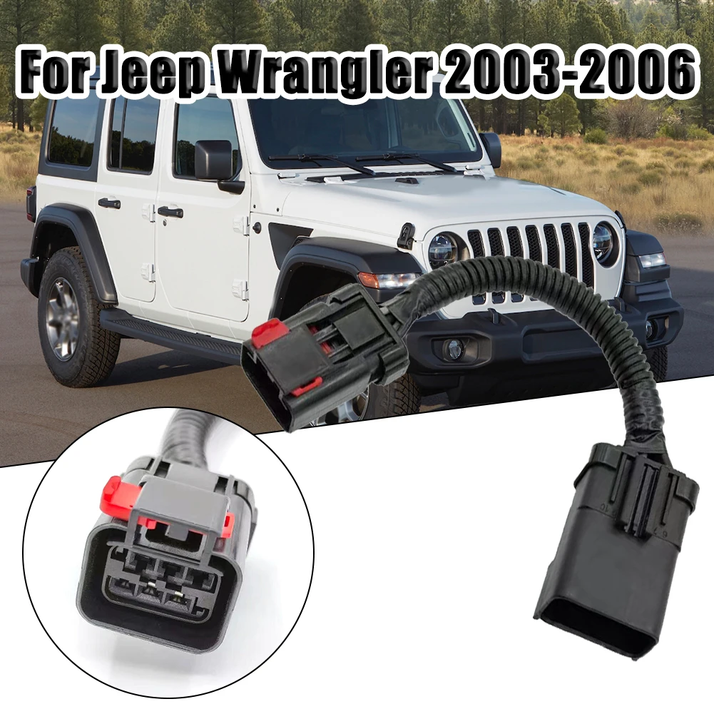 

1Pcs Pigtail Adapter Wire Harness For Jeep Wrangler TJ 2003-06 To 1997-2002 Hard Top Clip-On Wire Harness Car Accessories