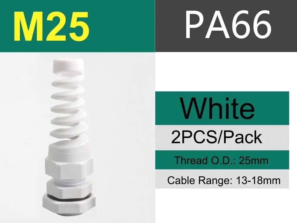 Кабельный ввод с защитой от изгиба, пластиковые водонепроницаемые кабельные крепежные ввод PG7-PG11, устойчивое к скрученным соединением, электрические детали, аксессуары для проводки