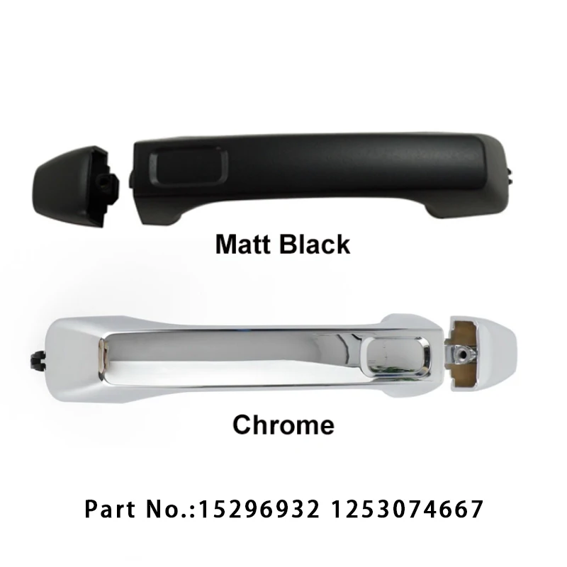 

15296932 1253074667 Exterior Door Handle Chrome Matt Black for 06-10 H3
