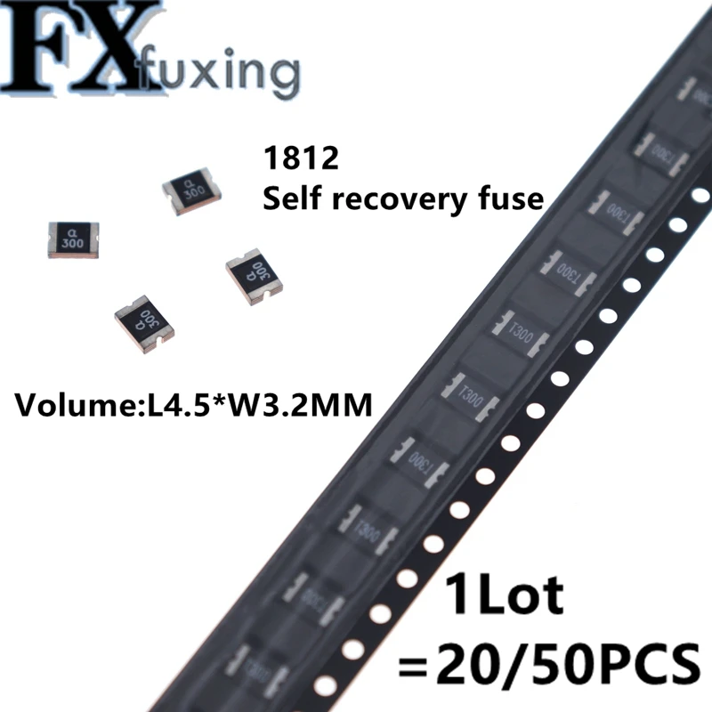 

Самовосстанавливающиеся предохранители PPTC 1812