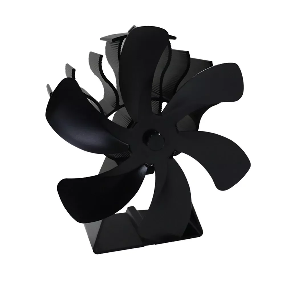 

NEW2023 Fireplace Fan Fireplace YL909 Efficient Heat Distribution 6 Blades Heat Powered Stove Fan Log Wood Burner Ecofan Quiet H
