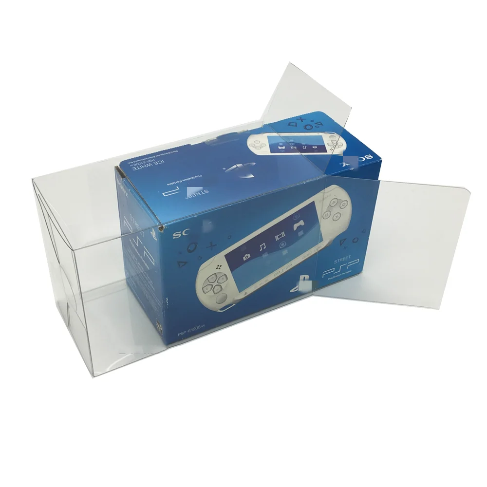 Коллекционная витрина для PSPE1000/Sony PSP E-1000, прозрачная коробка для хранения игр, прозрачная оболочка