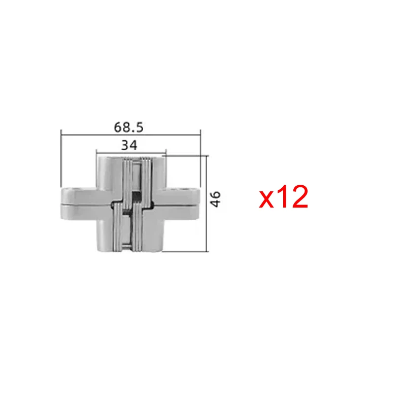 

Hinges x12 , Custom link ,extral money