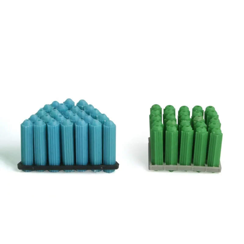 100 шт. пластиковая Расширительная Труба M6 M8 зеленая синяя закаленная зеркальная