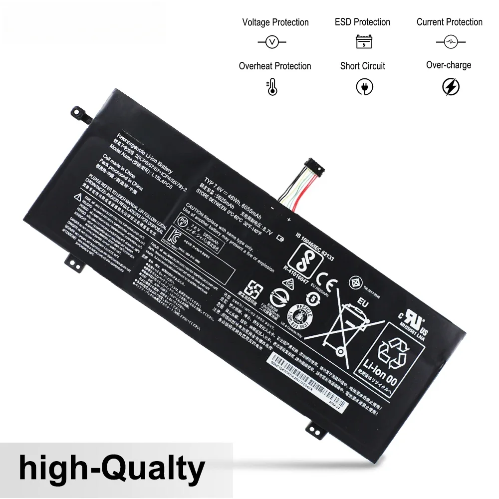 НОВЫЙ аккумулятор для ноутбука L15L4PC0 Lenovo IdeaPad 710S-13ISK 710S-13IKB V730-13 K22-80 XiaoXin Air 13IKB Pro 13