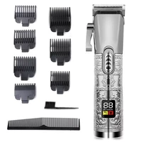 original kemei professional 2 speeds hair clipper for men rechargeable beard hair trimmer electric barber hair cutting machine