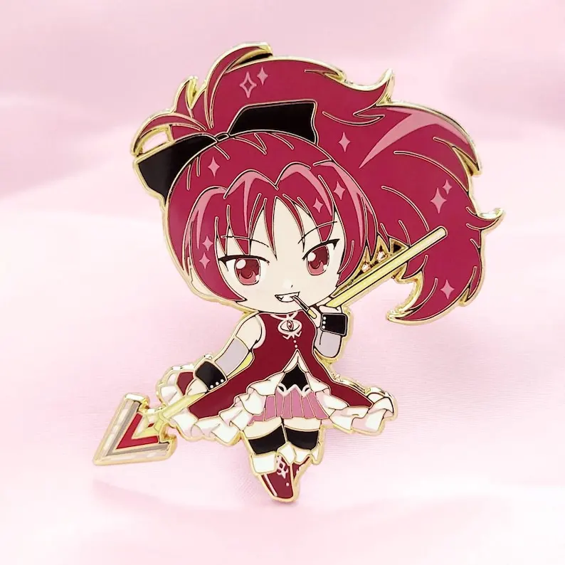 Эмалированная булавка Kyoko Sakura Chibi (art.: 3920cce54cf4e) - 3920cce54cf4e