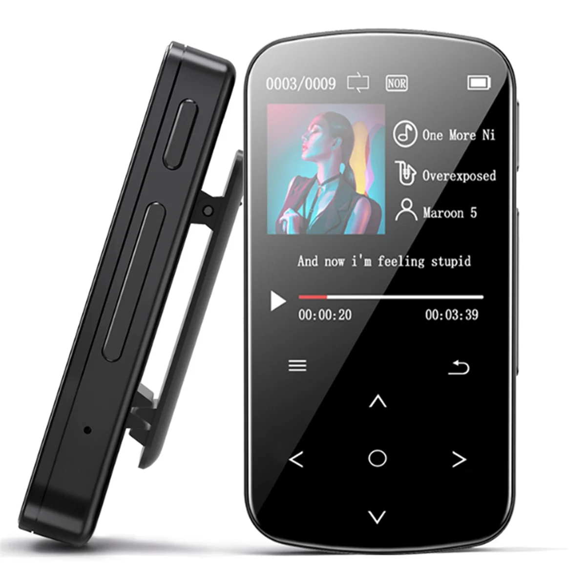 Фото НОВЫЙ MP3-плеер BENJIE M9, 32 ГБ, Hi-Fi, звук без потерь, Bluetooth-клип, музыкальный диктофон, FM-радио №1
