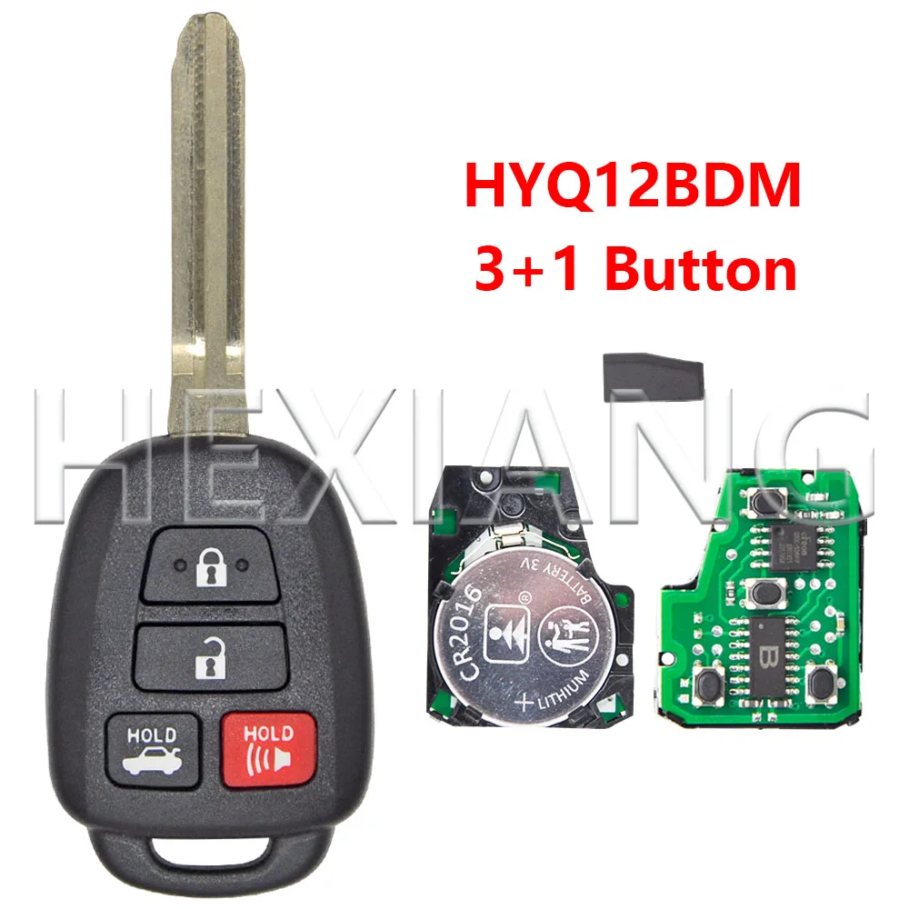 

Автомобильный пульт дистанционного управления HE HYQ12BEL HYQ12BDM 4D72/G 8A/H чип 314,3 МГц для Toyota Corolla Camry 2012 2013 2014 2015 2016 2017
