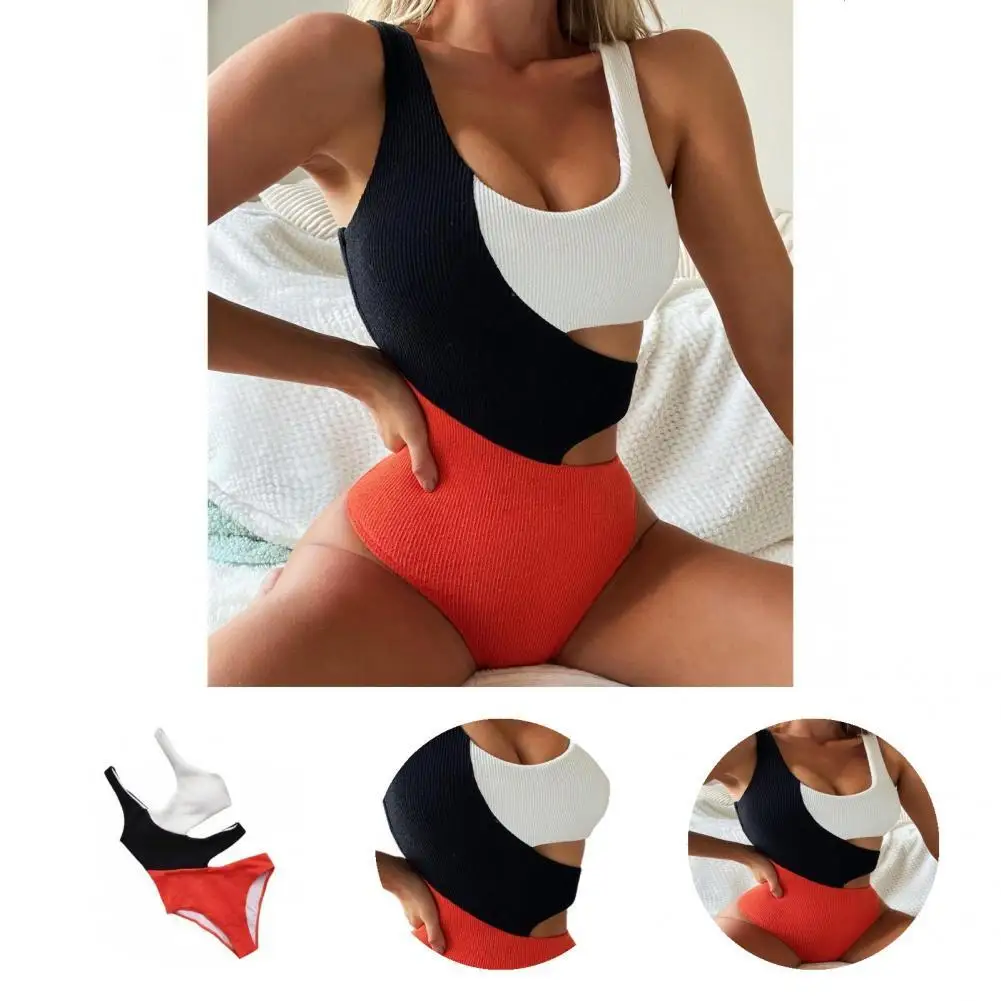 

One-piece Popular Slim Sexy Swimwear Female Women Bikini Wireless for Beach