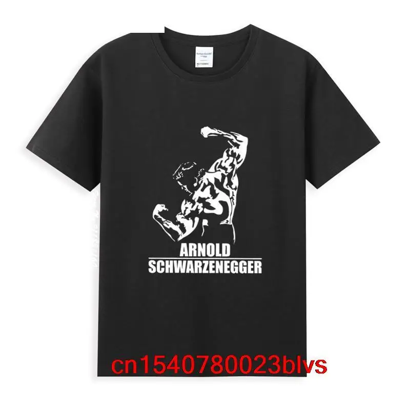 

Arnold Schwarzenegger New T-Shirt Homme Summer Tops Short Sleeve Tee Shirt Pure Cotton Style Unisex