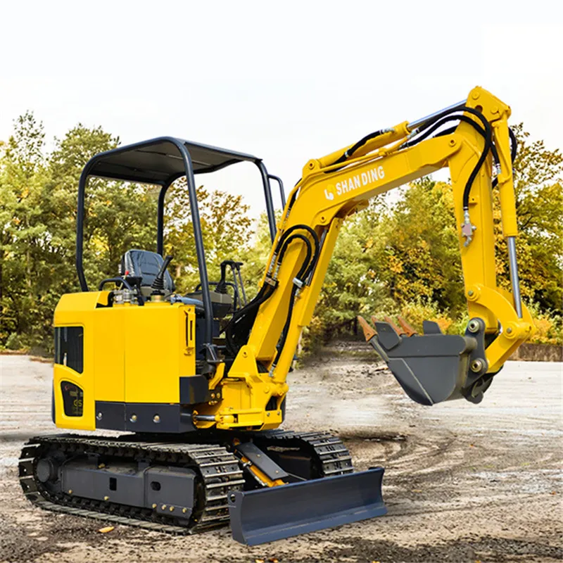 

1Ton Construction Mini Excavator Crawler Hydraulic Excavator Orchard Agriculture Small Home Excavator