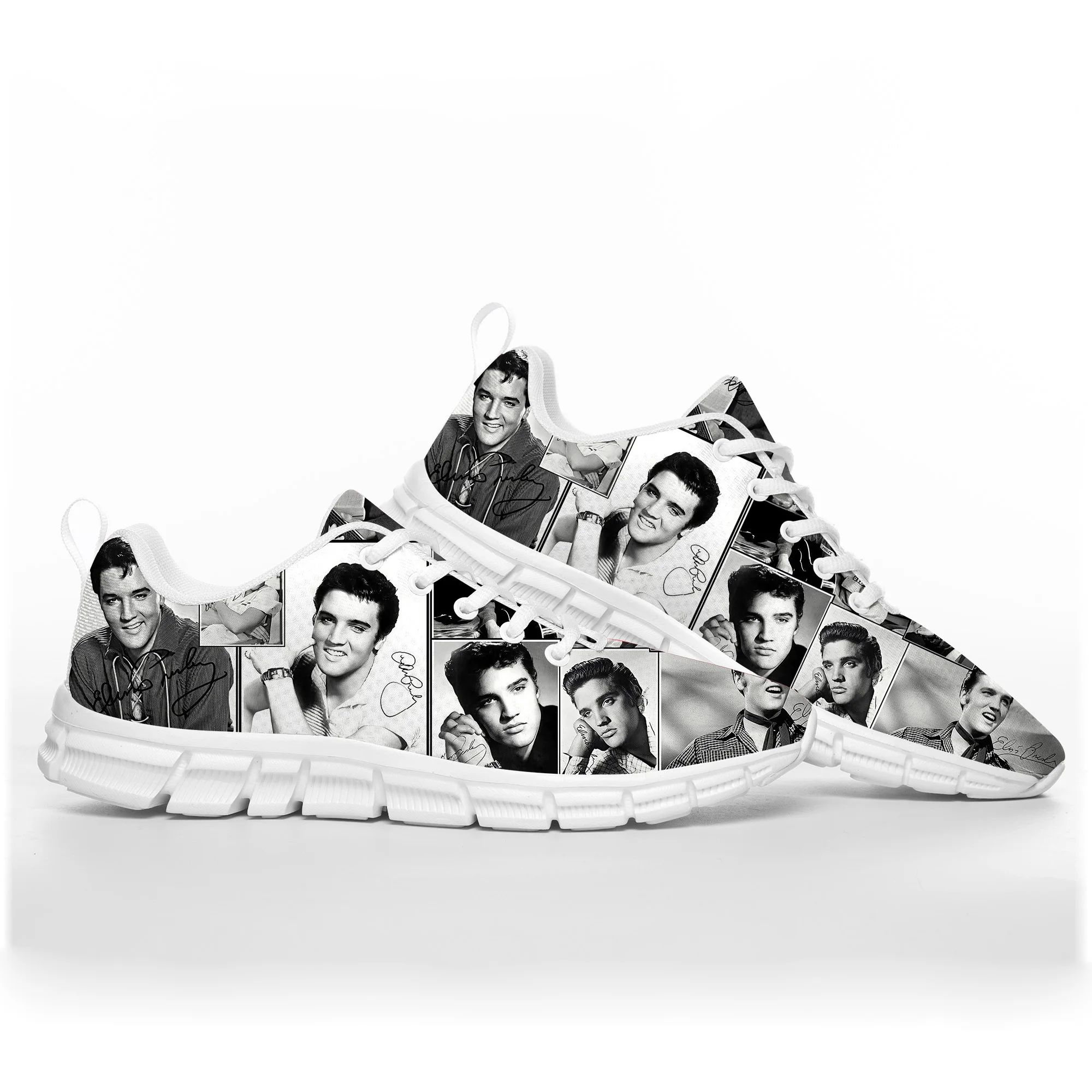 

Кроссовки Elvis Aaron спортивные, спортивная обувь для мужчин и женщин, для подростков, повседневные, под заказ, пара