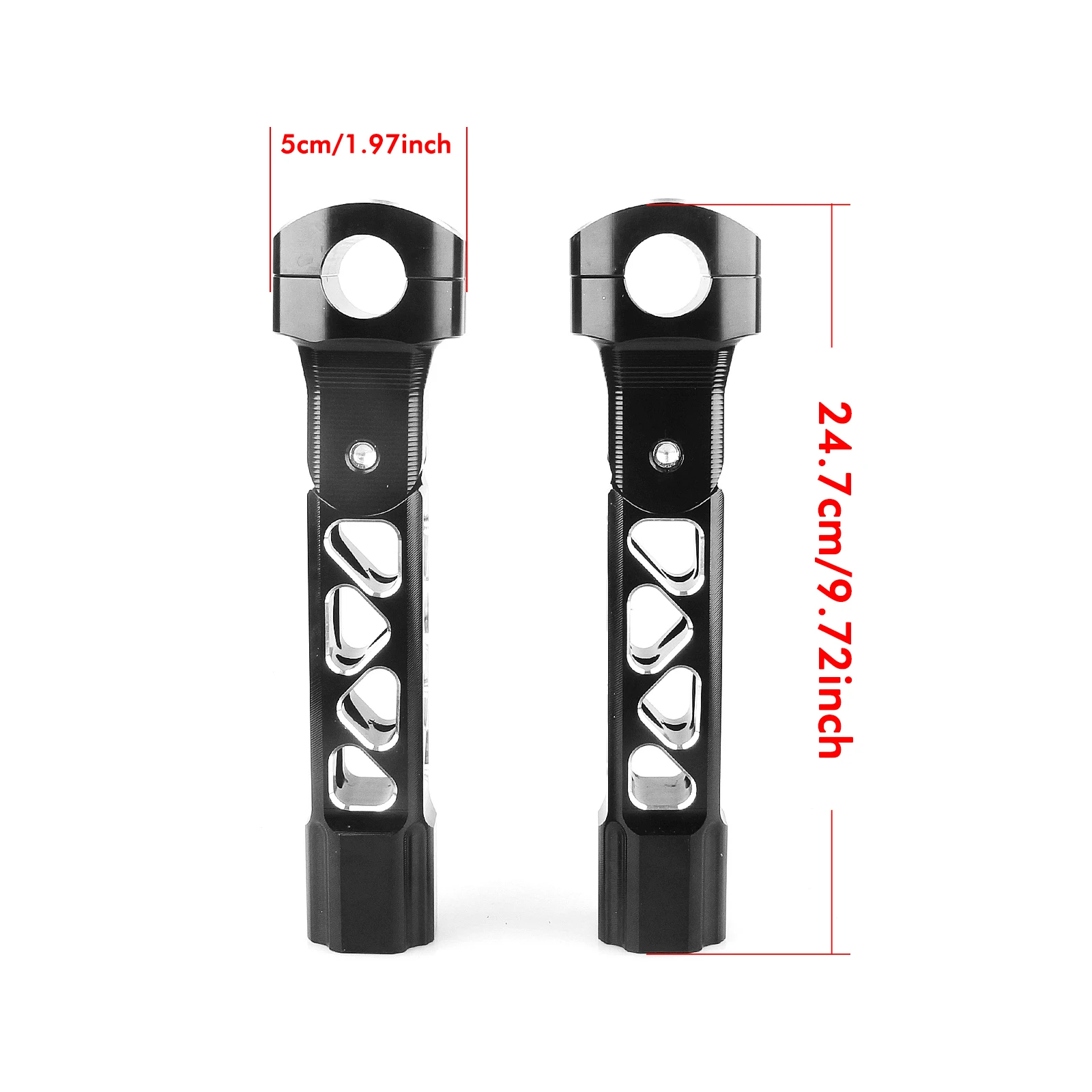 

6,5 "8,5" 10,5 "25 мм комплект подъемников руля для Harley Davidson Dyna Street bob Softail Sportster Honda Suzuki Yamaha BMW