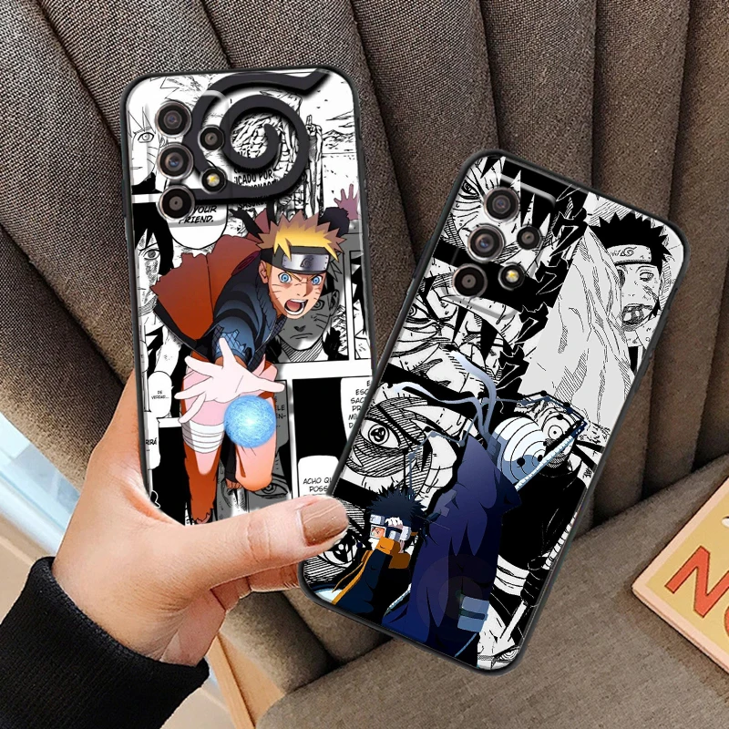 

Bandai NARUTO Cartoon Comics For Samsung S8 S9 Plus S10 S10E S20 S21 FE Lite Ultra Plus Phone Case Silicone Cover Soft Funda