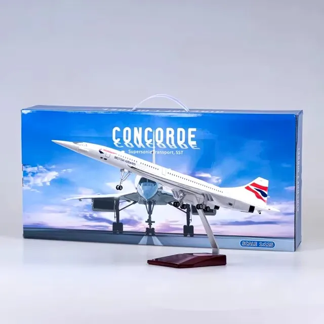 

Модель самолета Concorde Air 1/125