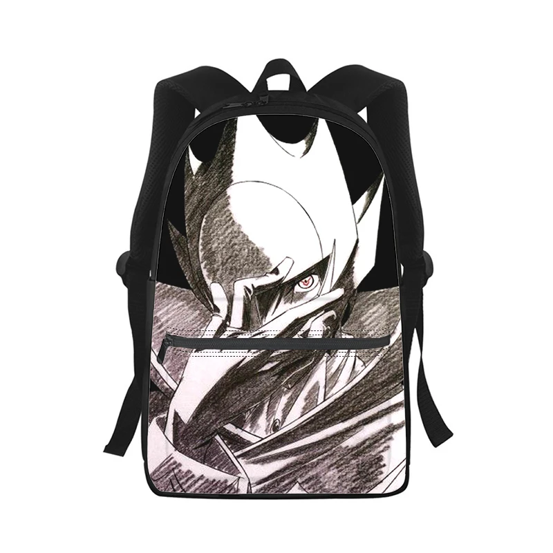 CODE GEASS Lelouch of the Rebellion Men Women Backpack 3D Fashion Student School Bag Laptop Backpack Kids Travel Shoulder Bag