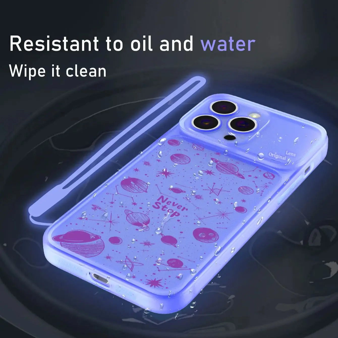 Роскошный светящийся прозрачный силиконовый чехол с ночным светом для телефона