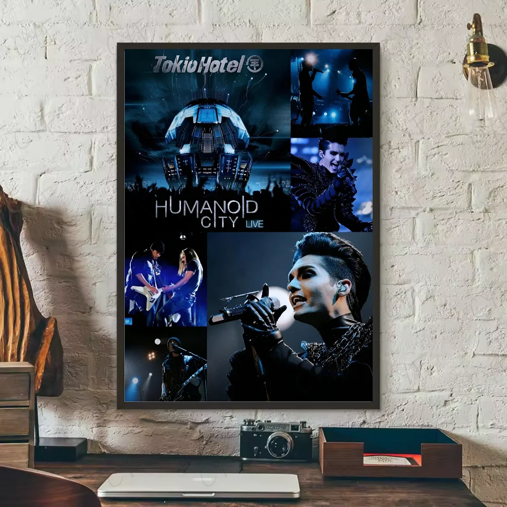 

Токио Hotel наклейка-постер бумага