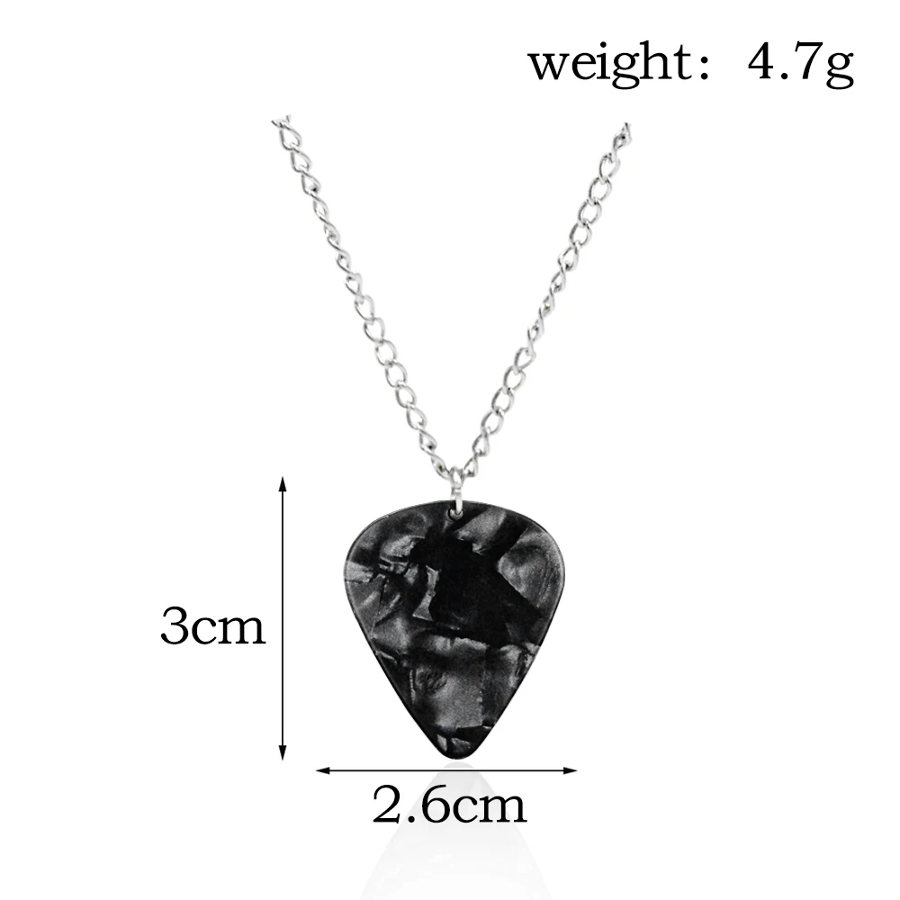 20Pcs TV Show Stranger Things Jewelry Hellfire Club Logo Eddie Munson Guitar Pick Pendant Necklace For Women Men Accessories - купить по