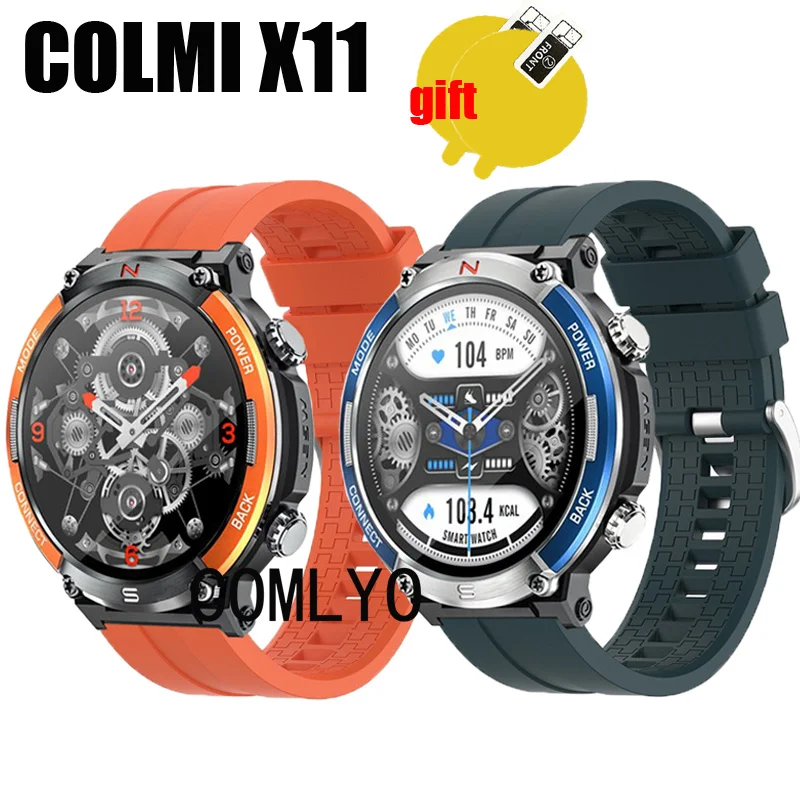 Силиконовый ремешок для умных часов COLMI X11