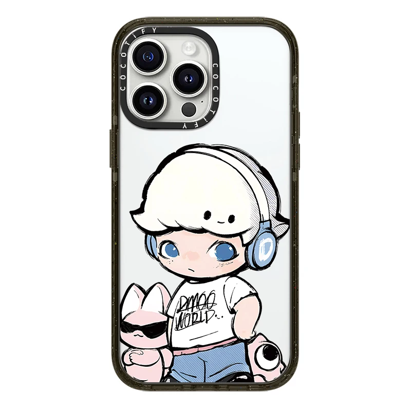 Милый чехол для телефона BOOM Boy Miniso diom с рисунком iPhone 12 13 14 15 16 Pro Max Plus 16pro 15pro 14pro 13pro