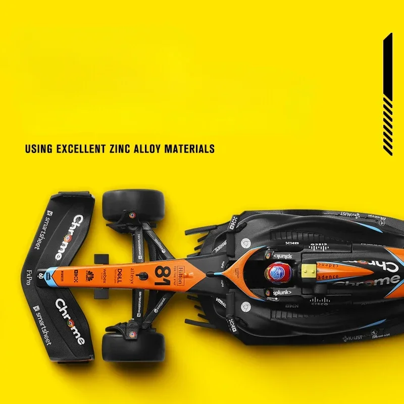 F1 MCL60 CCA Моделирование 1/24 2024 Модель гоночного автомобиля Литой под давлением