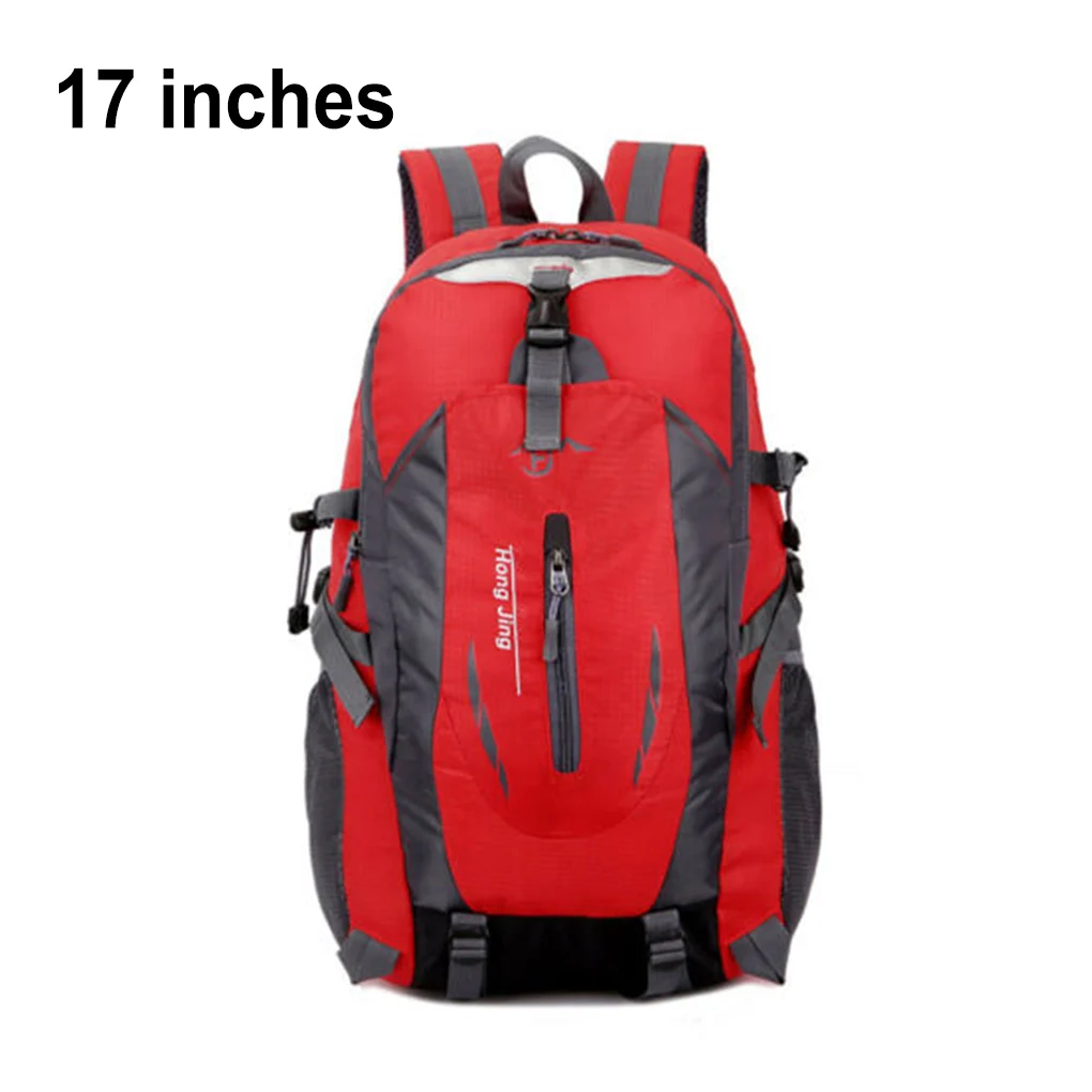 

Outdoor Backpack Men Women Large Travel Sports Rucksack Double Zipper Hiking Camping School Bag