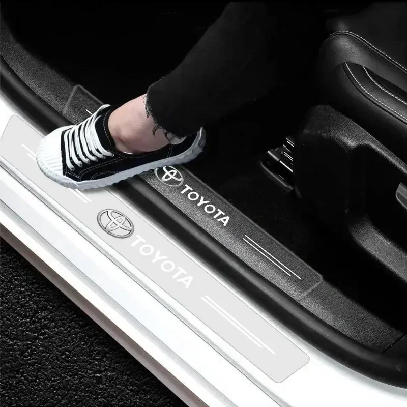 Автомобильный горячий Rav4 Yaris для Toyota защита порога автомобиля прозрачный