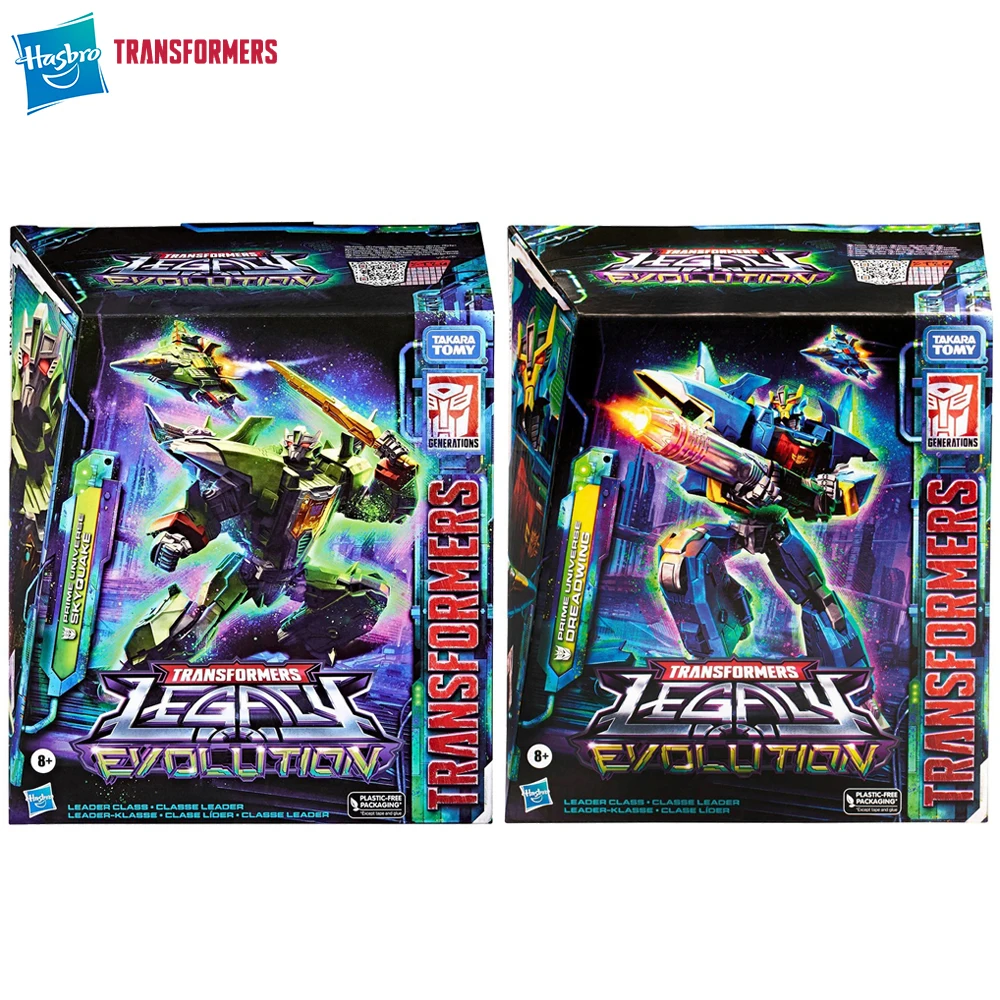 [В наличии] Hasbro Transformers Legacy Evolution Skyquake &amp Dreadwing Leader Class Аниме Фигурка Хорошая модель