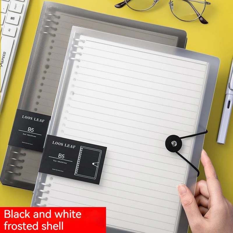 

2023 г., блокнот B5 со сменными вкладышами, 60 листов