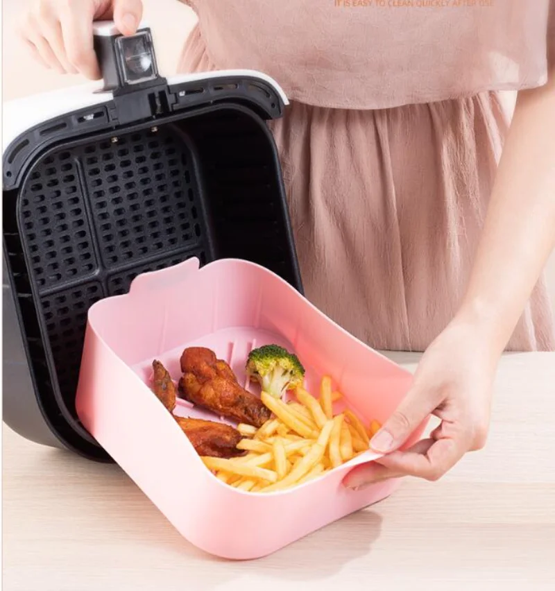 

Силиконовая тарелка для барбекю и барбекю, поднос для жаровня, форма для выпечки в духовке, безопасный многоразовый кухонный аксессуар