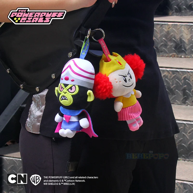 Фото Новый плюшевый брелок Kawaii Anime The Powerpuff Girls Princess Morbucks Mojo Jojo Blossom Bubbles Buttercup Pp, хлопковые куклы №2