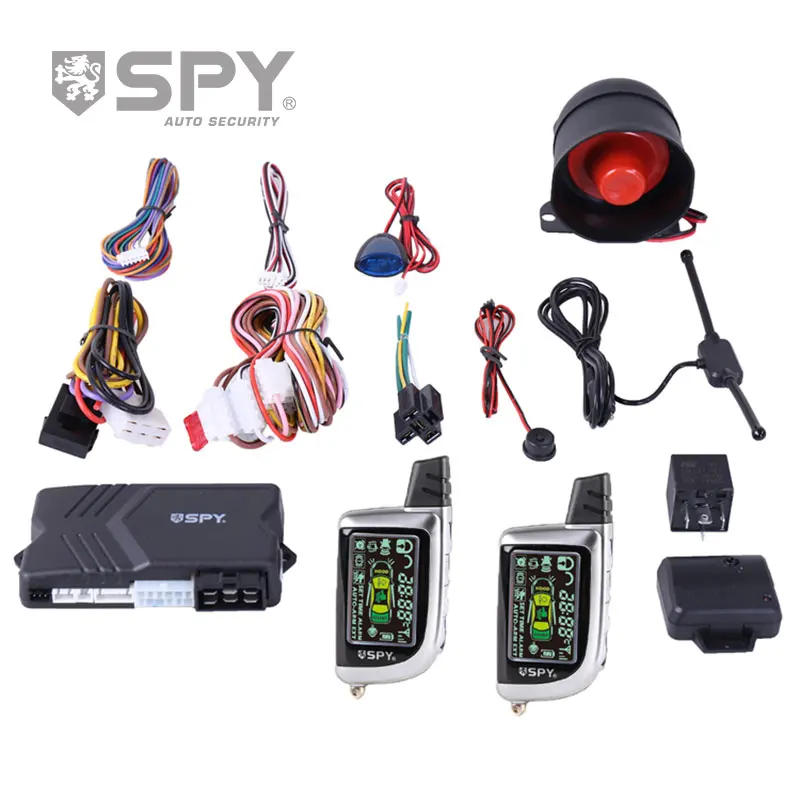 

China SPY two way lcd remote auto car security system