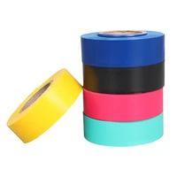 pvc color electrical tape insulation no stickiness waterproof flame retardant plastic belt green blue pink yellow black 1 roll