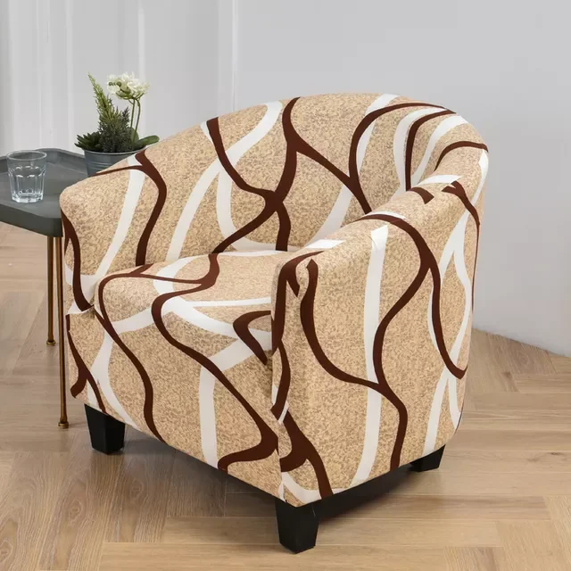 

sofa cover skins protector single seat 1-seater chair cover arm chair slipcovers for dining room floral printed