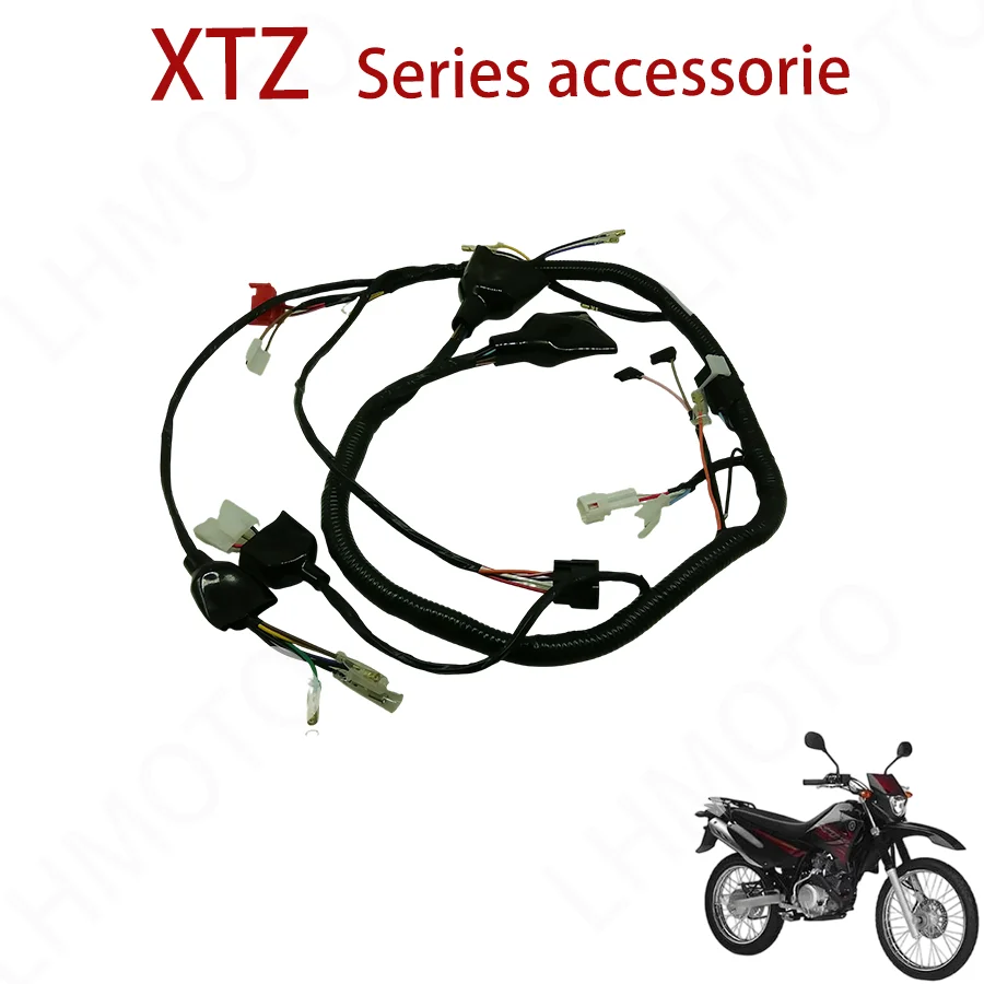 Фото Главный жгут проводов для мотоцикла, скутера для XTZ125 JYM125-9 TTR125, аксессуары для двигателя, модификационные детали, реpuestos №1
