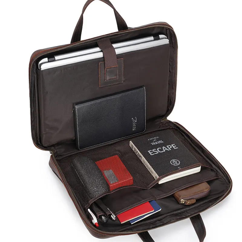 Рисунок 2 - Портфель газетный мужской из плотной кожи