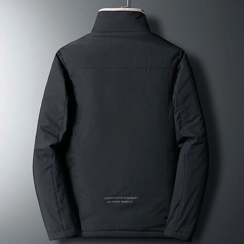 Winter Cotton-Padded Men's Cotton-Padded Clothes Middle-Aged  Elderly 2022 New Casual Long-Sleeved Men's Cotton Jacket NBH647