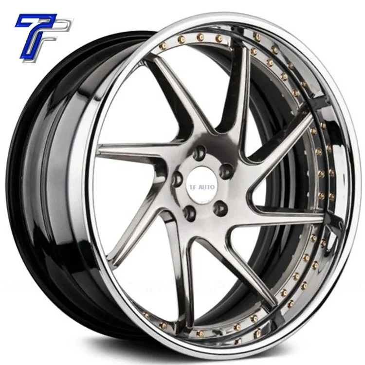 Глубокий спиннинг губ 5x108 120 кованый автомобиль 20 литых колес хром 2 3 шт. обода dodge