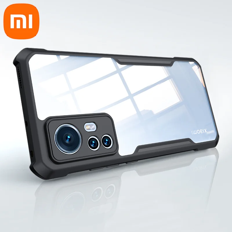 

2022 NEW Xundd Case For Xiaomi 12 Case Shockproof Transparent Bumper Phone Cover For Xiaomi Mi 12 12X Pro Ultra Case Funda