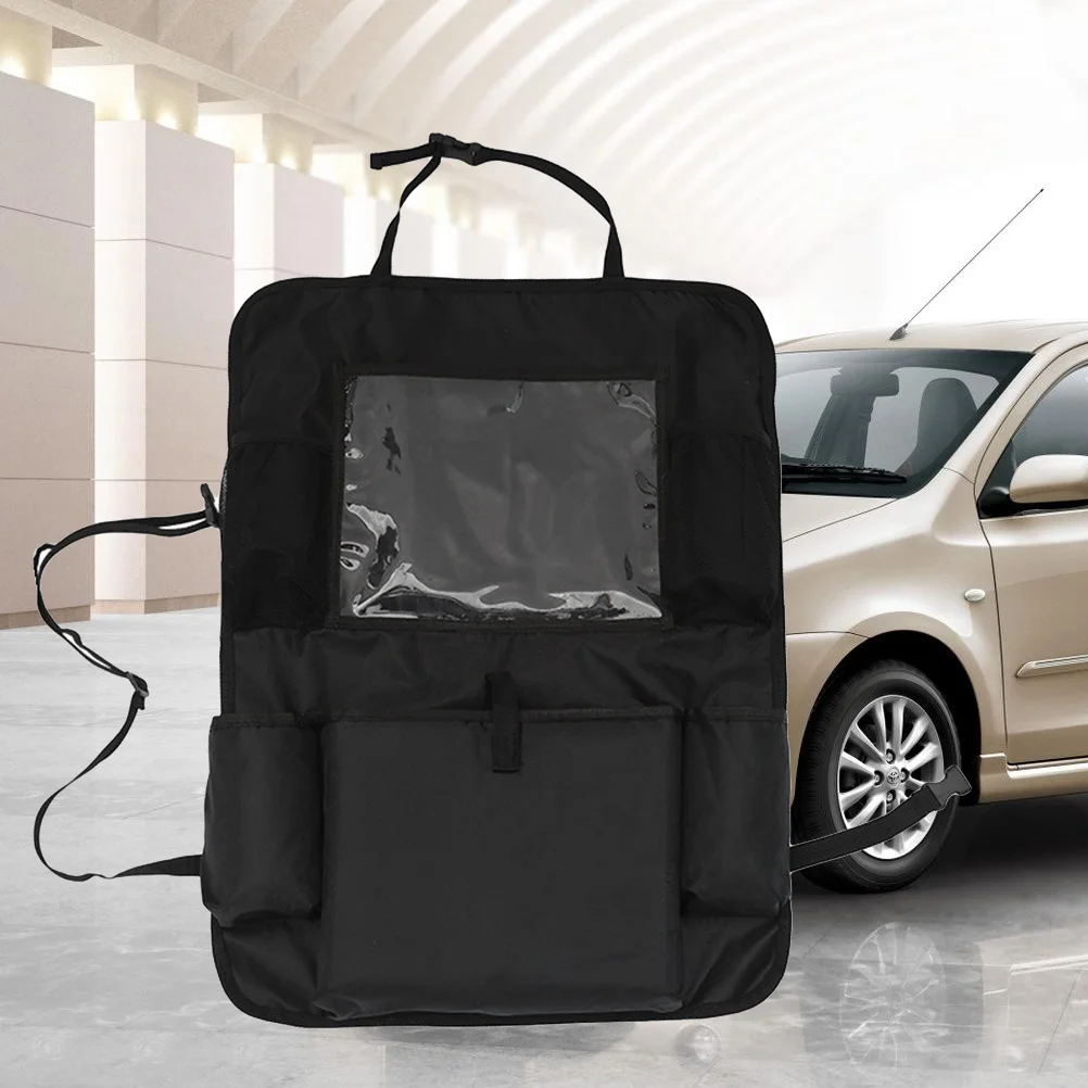 

1pc Pratical Car Storage Bag Car Backseat Organizer Seat Cover Organizer for Trip Short Weekend Picnic Car organizer for kids