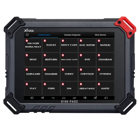 

Оригинальный Автомобильный программатор XTOOL X100 PAD 2 с IMMO EPB DPF одометр масло TPMS X100 PAD 2 PRO диагностический инструмент обновление онлайн
